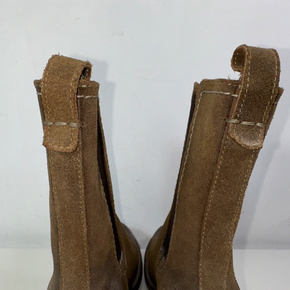 Fry Suede Chelsea Boots Aleksandra Zee Block Heel Women's Size 8 - Picture 11 of 16